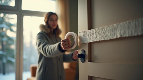 Comment lutter contre le froid avec une bande isolante de porte