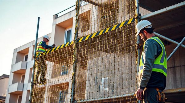 Sécurisez vos travaux à Tours avec des filets anti-chutes et anti-volatiles